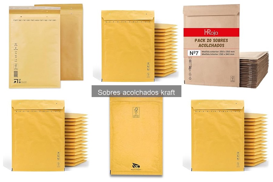 ** Guía de Compra: Sobres Acolchados Kraft para Envíos