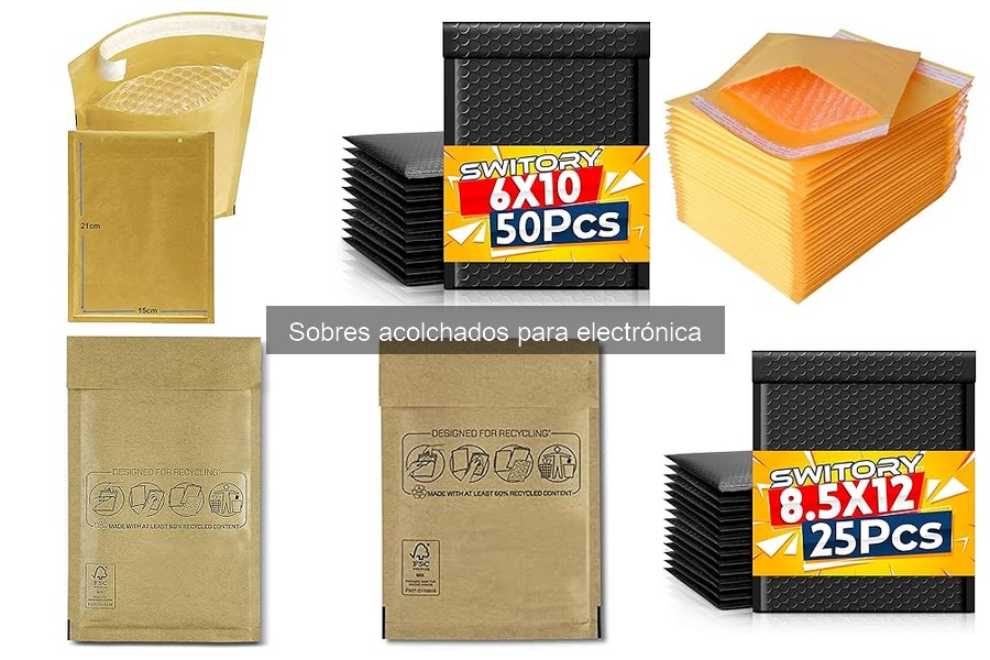 Guía de compra: sobres acolchados para electrónica