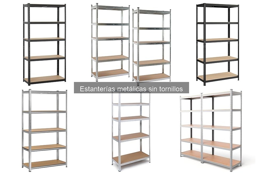 Guía de instalación de estanterías metálicas sin tornillos