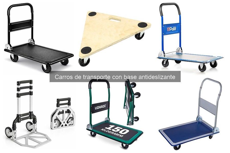Guía de Mantenimiento para Carros de Transporte Antideslizantes