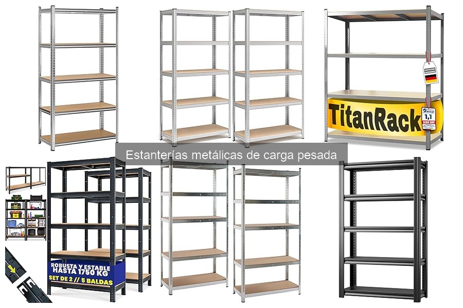 Guía para Comprar Estanterías Metálicas de Carga Pesada