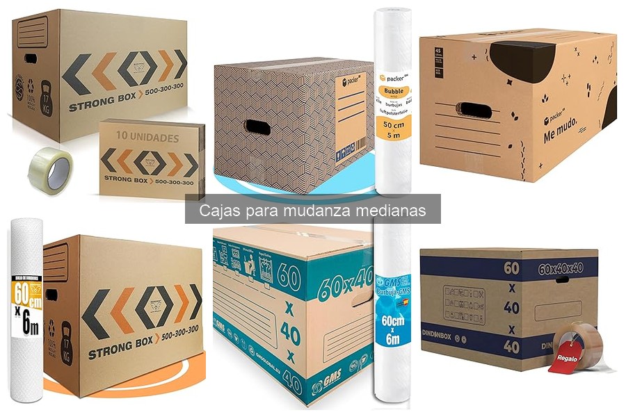 Guía para el Reciclaje de Cajas para Mudanza Medianas
