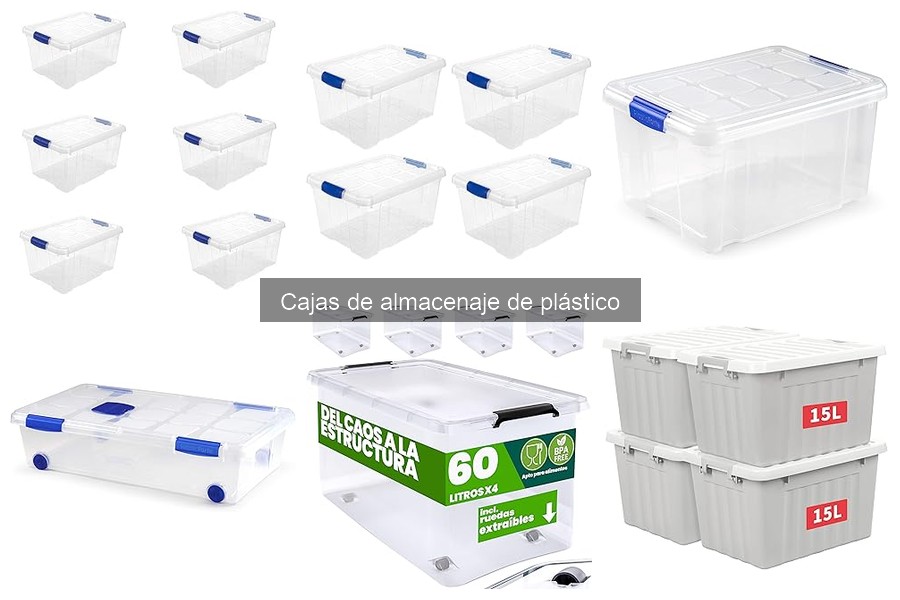 Guía para Elegir Cajas de Almacenaje de Plástico Efectivas