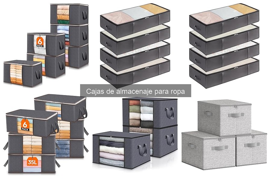 Guía para Elegir Cajas de Almacenaje para Ropa