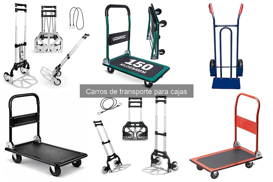 Guía para elegir el mejor carro de transporte para cajas