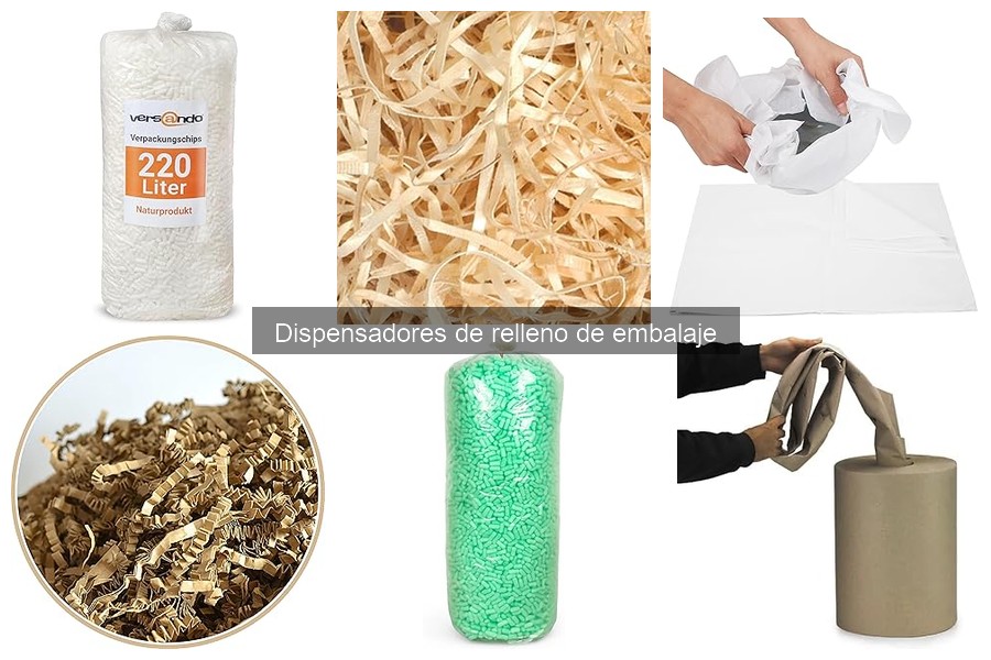 Guía para elegir el mejor dispensador de relleno de embalaje