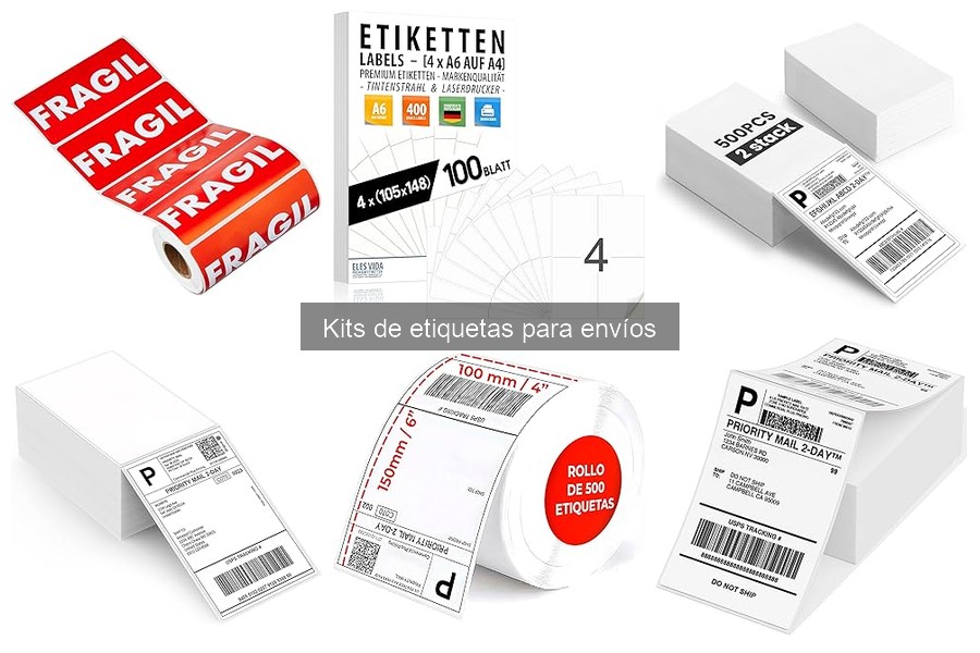 Guía para elegir el mejor kit de etiquetas para envíos