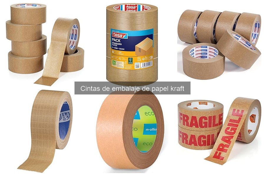 Guía para elegir la mejor cinta de embalaje de papel kraft