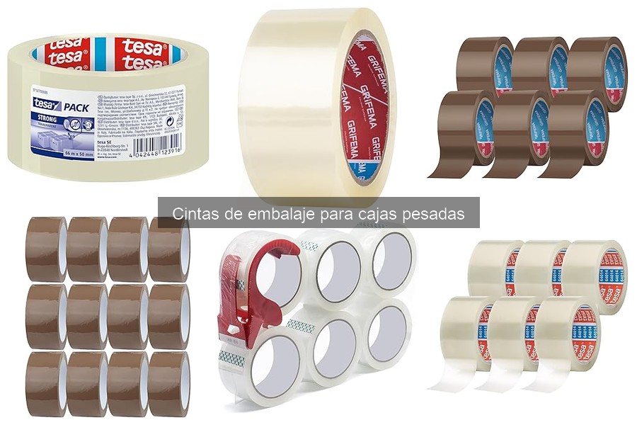 Guía para elegir la mejor cinta de embalaje para cajas pesadas