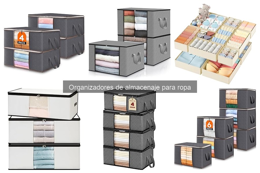 Guía para elegir organizadores de almacenaje para ropa