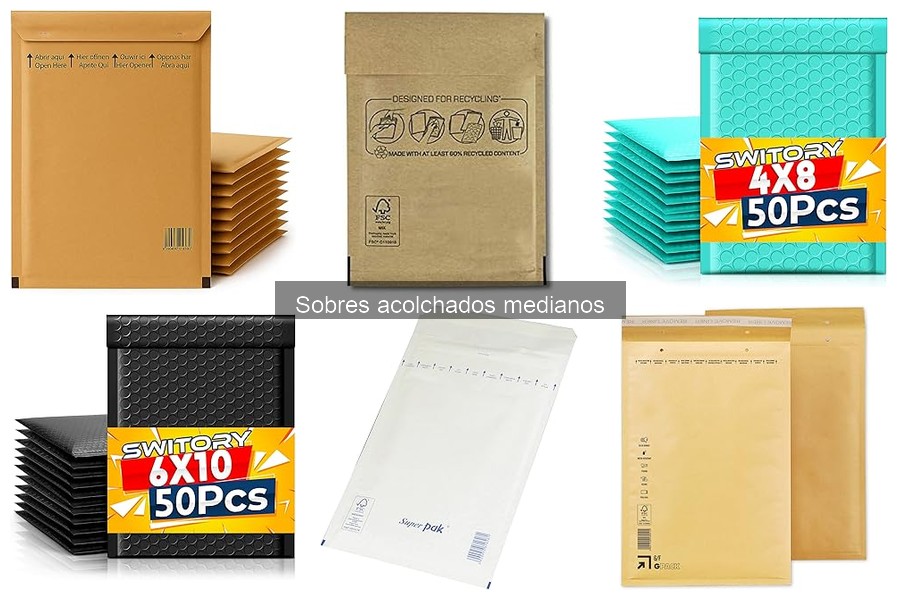Guía para Elegir Sobres Acolchados Medianos para Envíos