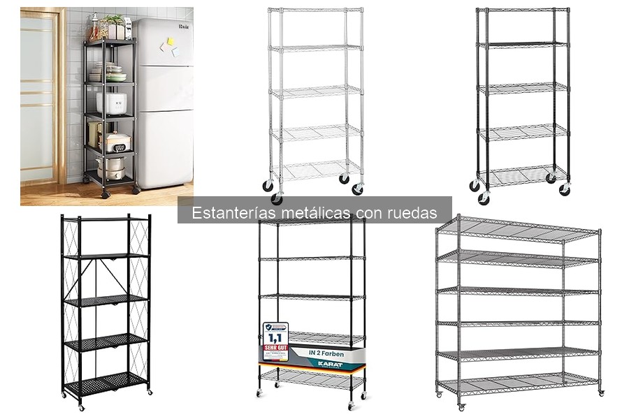 Guía para Instalar Estanterías Metálicas con Ruedas