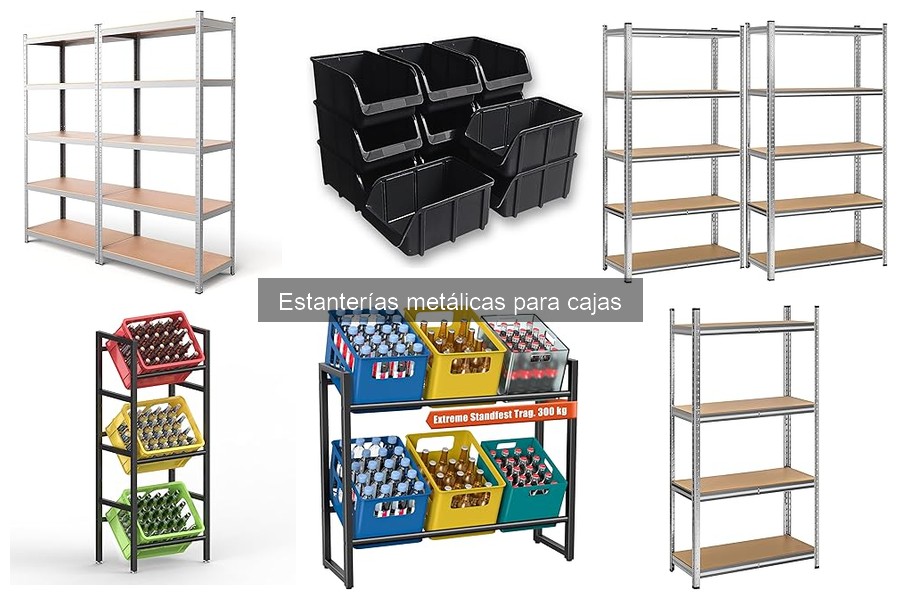 Guía para Instalar Estanterías Metálicas para Cajas