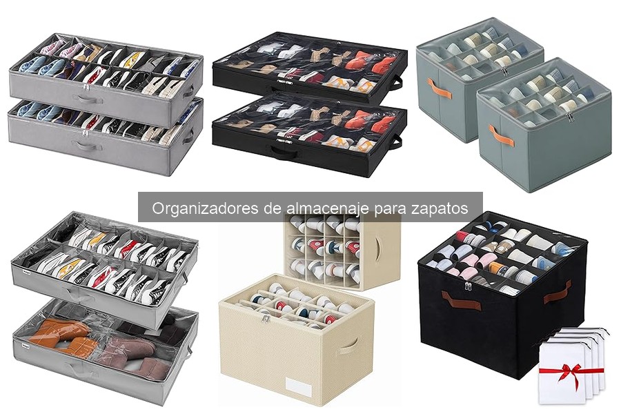 Ideas creativas para decorar con organizadores de zapatos