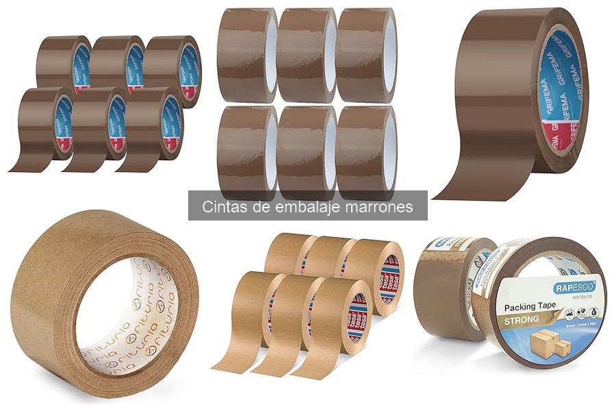 Impacto ambiental de las cintas de embalaje marrón