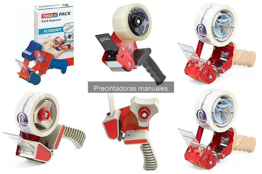 Instrucciones de uso para precintadoras manuales
