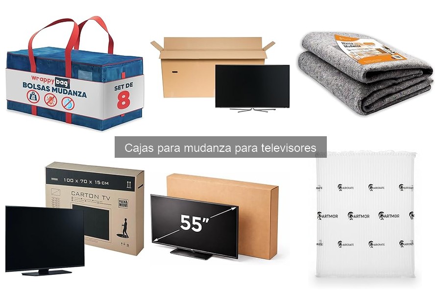Instrucciones para ensamblar cajas de televisor para mudanza