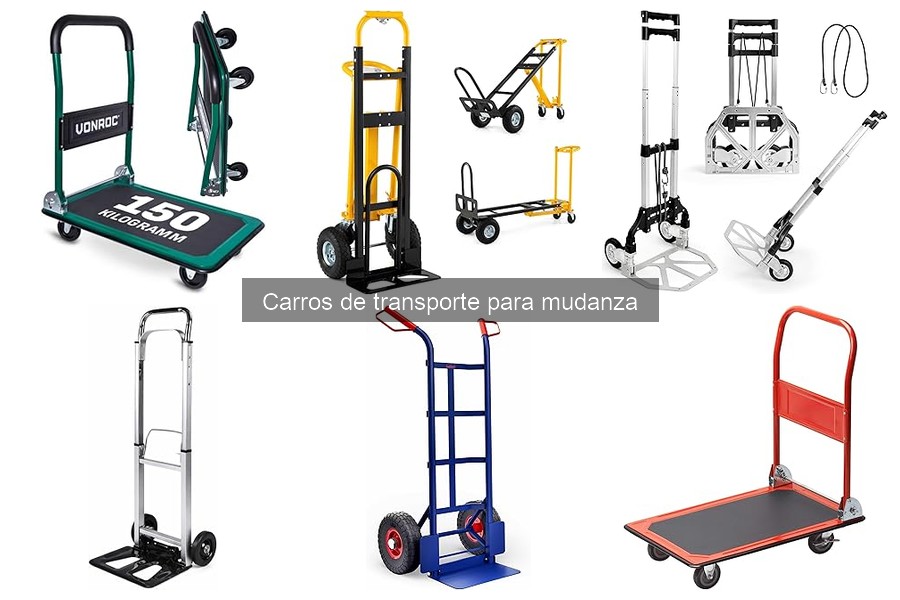 Instrucciones para Usar Carros de Transporte en Mudanzas