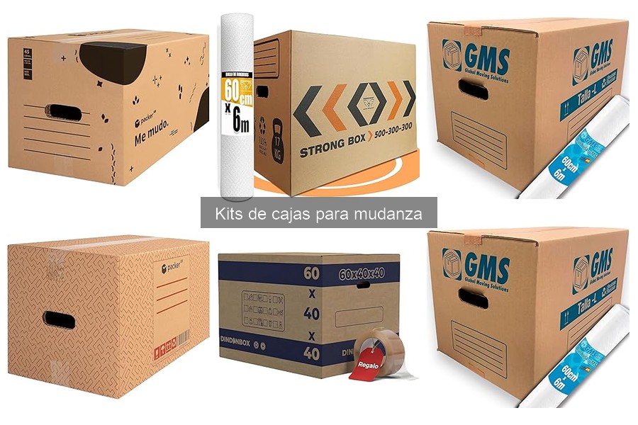 Kit de cajas para mudanza: Todo lo que debes saber