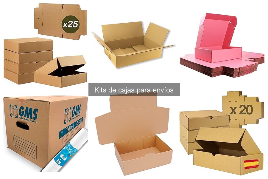 Kits de cajas para envíos personalizados: ventajas y opciones