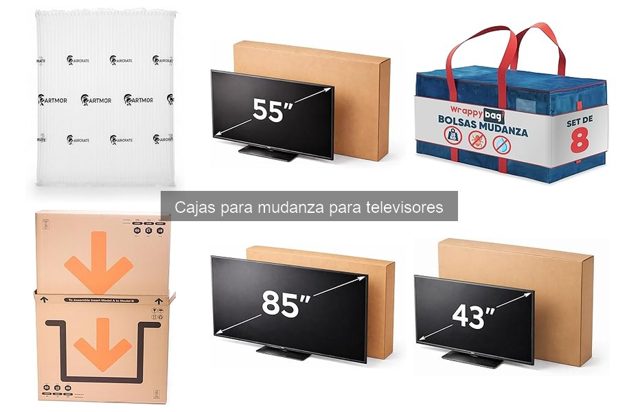 Las Mejores Tiendas para Comprar Cajas de Mudanza para Televisores