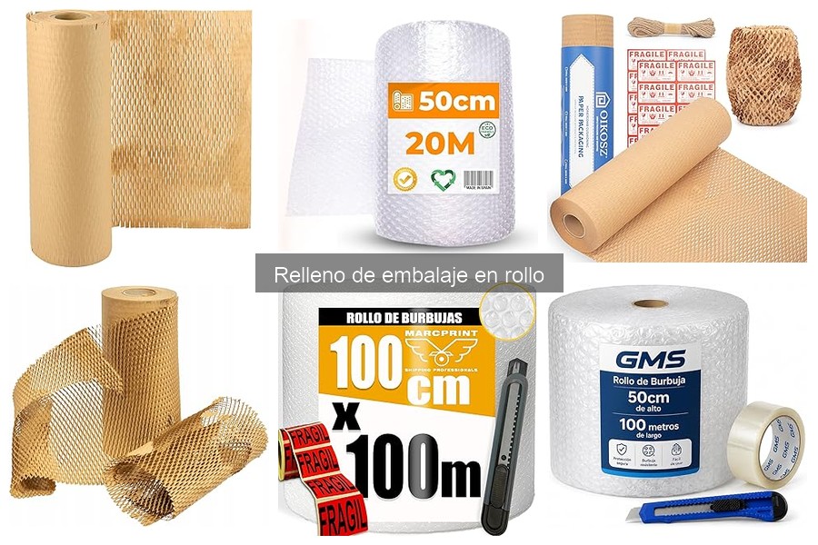Los mejores rellenos de embalaje en rollo para mudanzas