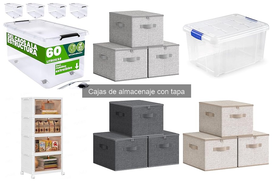 Mantenimiento de Cajas de Almacenaje con Tapa: Guía Práctica