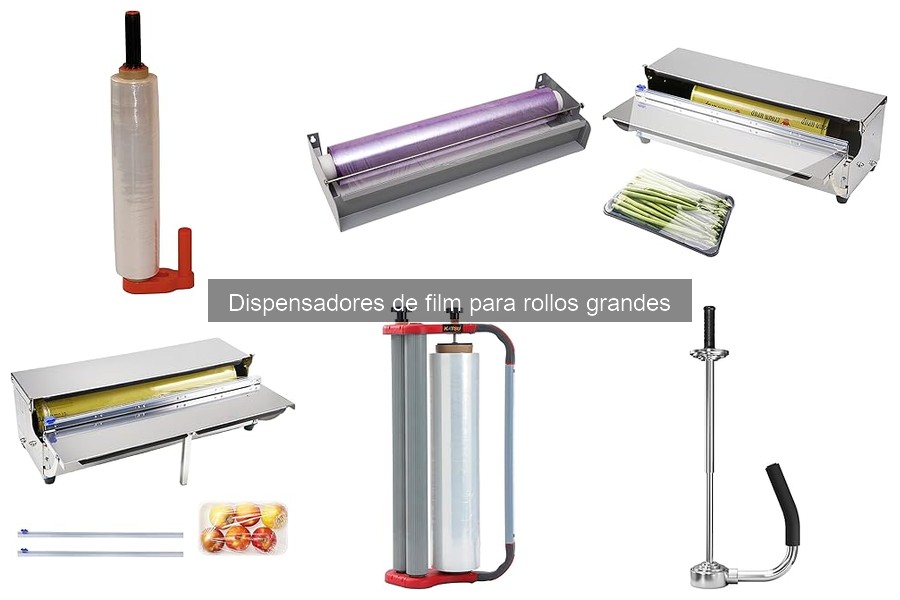Mantenimiento de dispensadores de film para rollos grandes
