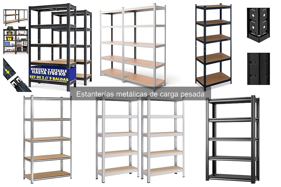 Mantenimiento de estanterías metálicas de carga pesada