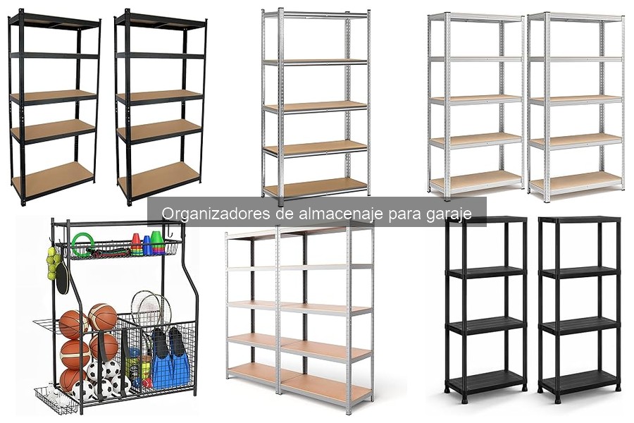 Mantenimiento de organizadores de almacenaje para garaje