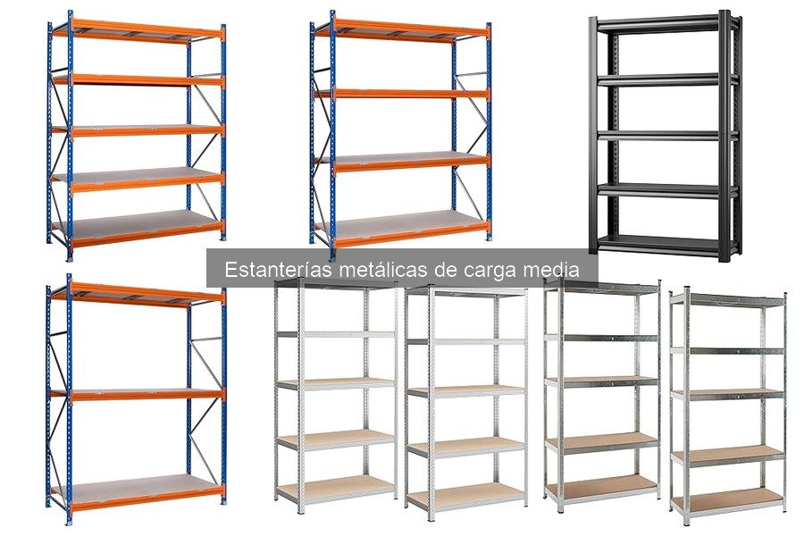 Mantenimiento efectivo de estanterías metálicas de carga media