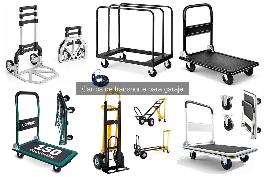 ** Mantenimiento y cuidados de carros de transporte en el garaje