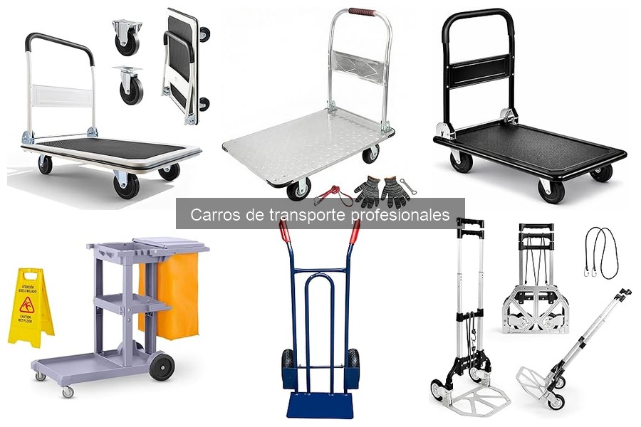 Mantenimiento y cuidados de carros de transporte profesionales