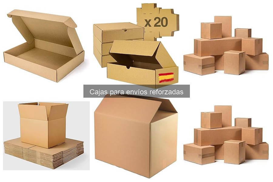 Materiales Comunes en Cajas para Envíos Reforzadas