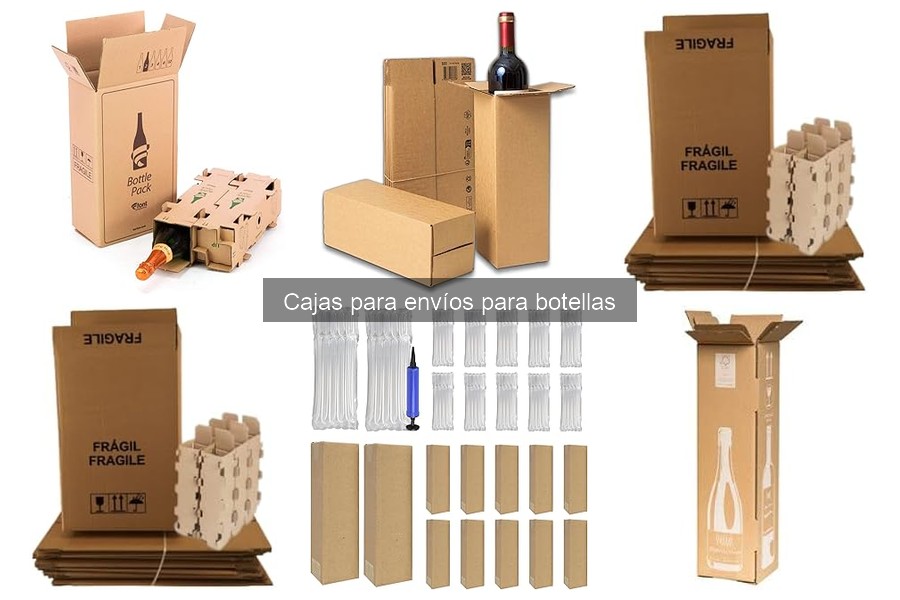 Materiales ideales para cajas de envíos de botellas