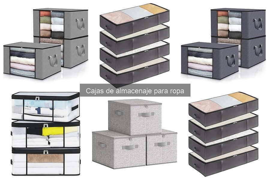 Mejores cajas de almacenaje para ropa en 2023