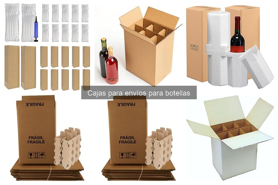 Mejores cajas para envíos de botellas en 2023 | Comparativa