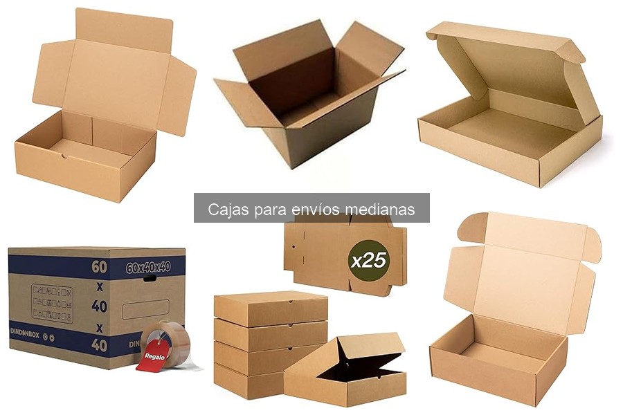 Mejores Cajas para Envíos Medianas en 2023: Comparativa