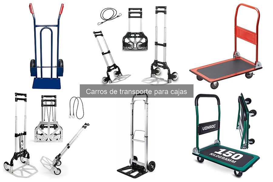 Mejores carros de transporte para cajas en 2023