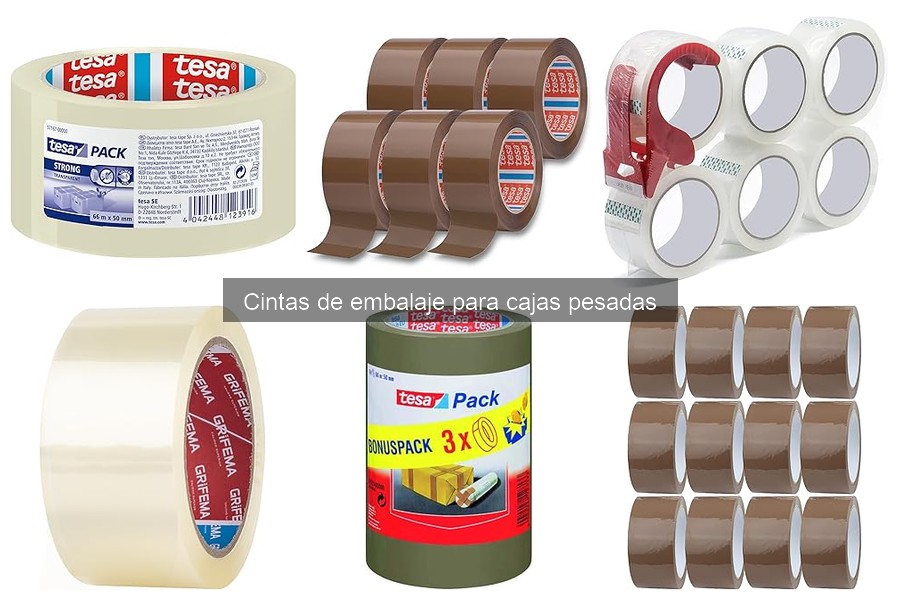 Mejores Cintas de Embalaje para Cajas Pesadas en 2023