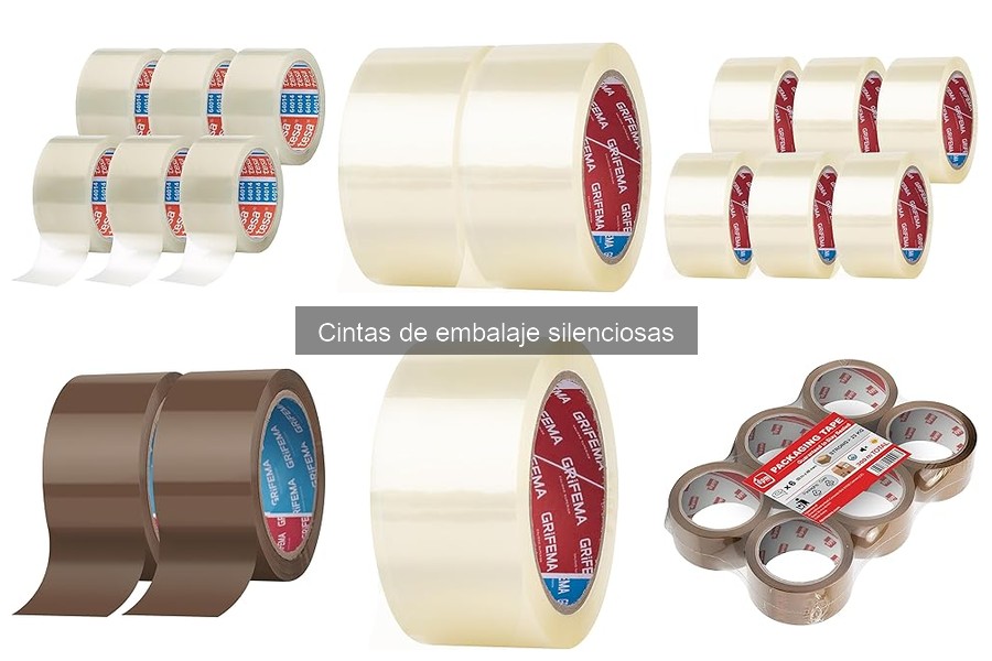 Mejores cintas de embalaje silenciosas para mudanzas