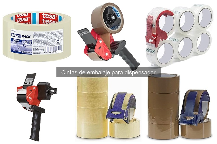 Mejores dispensadores de cinta para embalaje comparativa