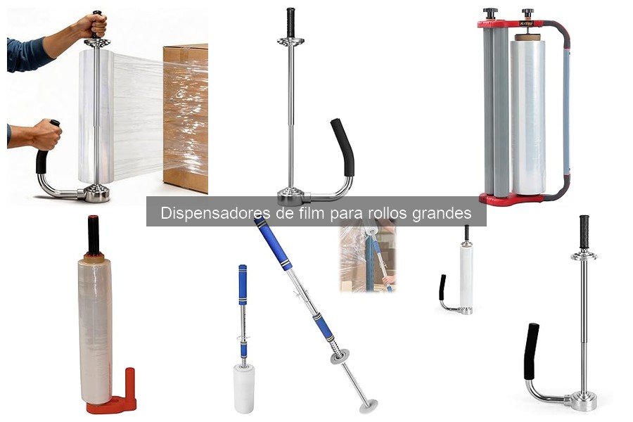 Mejores dispensadores de film para rollos grandes en 2023