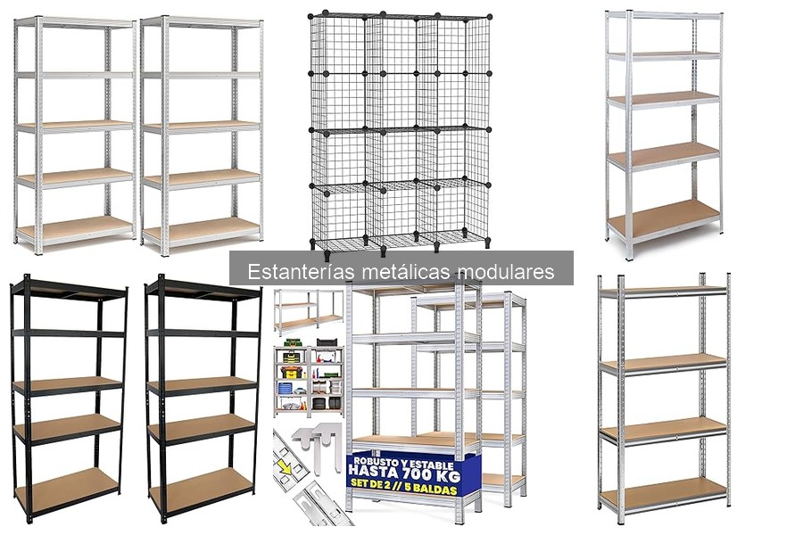 Mejores estanterías metálicas modulares para pequeñas empresas