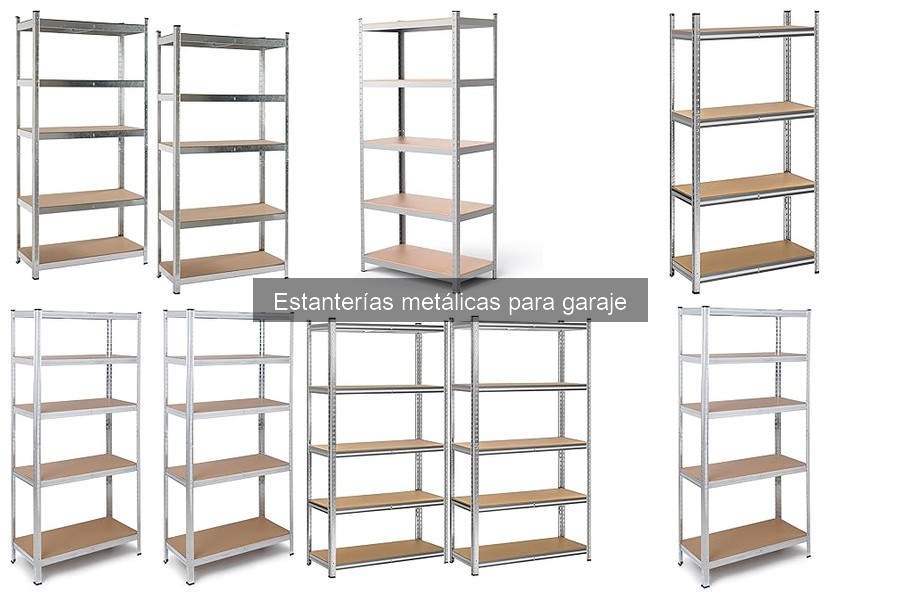 Mejores estanterías metálicas para garaje en 2023