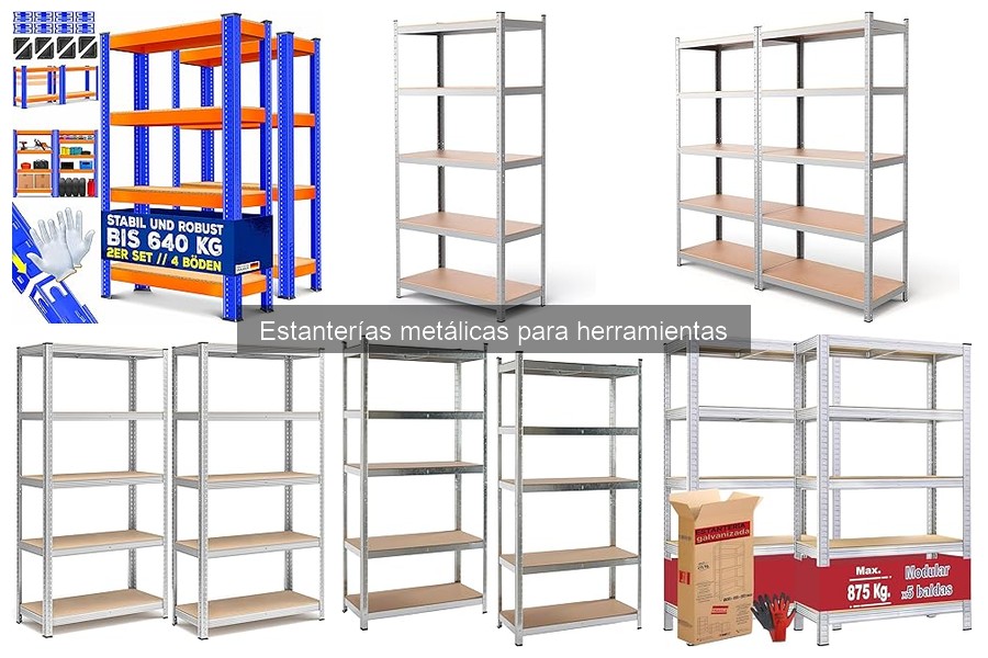 Mejores estanterías metálicas para herramientas en 2023