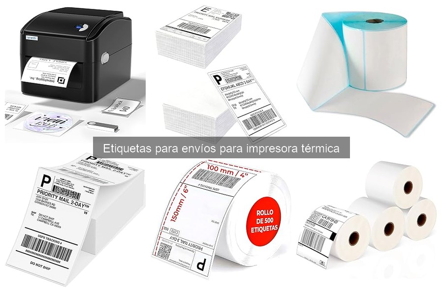 Mejores etiquetas para envíos: características clave
