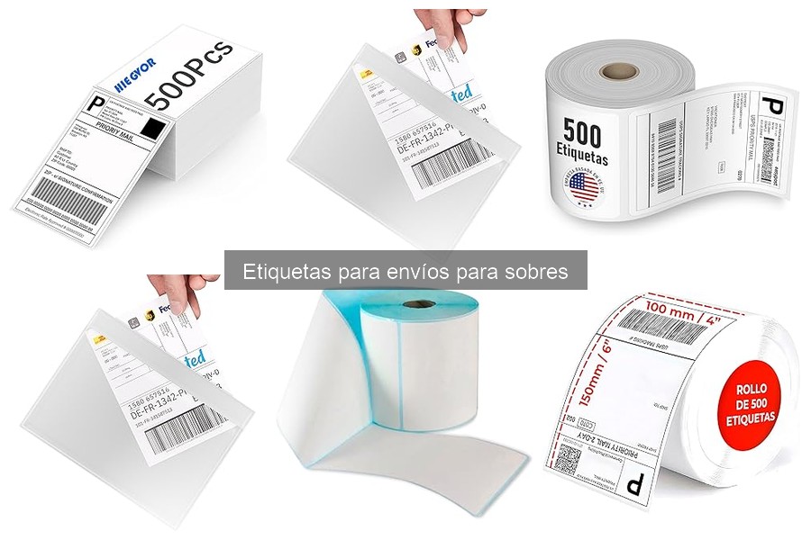 Mejores etiquetas para envíos en 2023: Comparativa y Opiniones