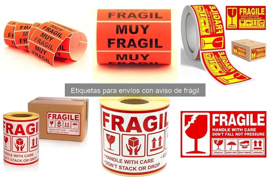 Mejores Etiquetas para Envíos Frágiles: Guía de Compra 2023
