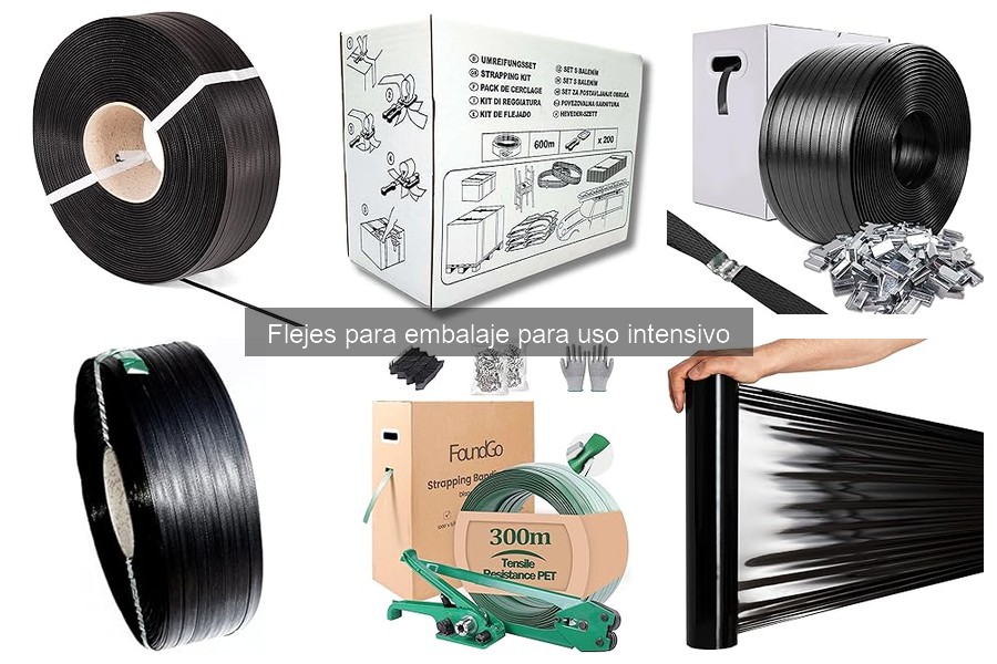 Mejores flejes para embalaje industrial: comparativa 2023